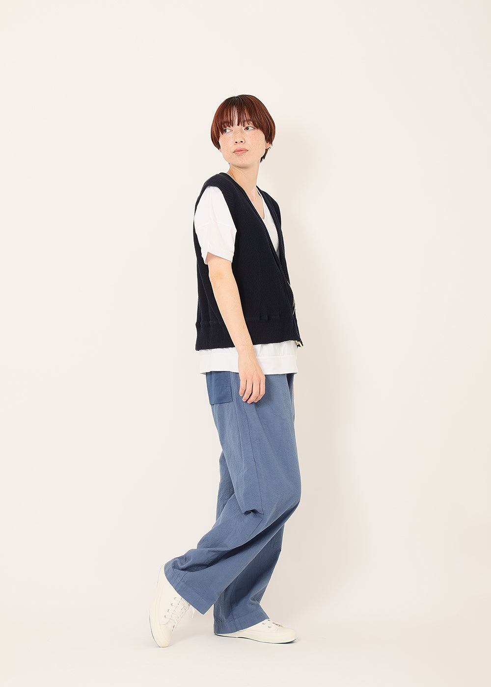 ナイトブルー　model：164cm