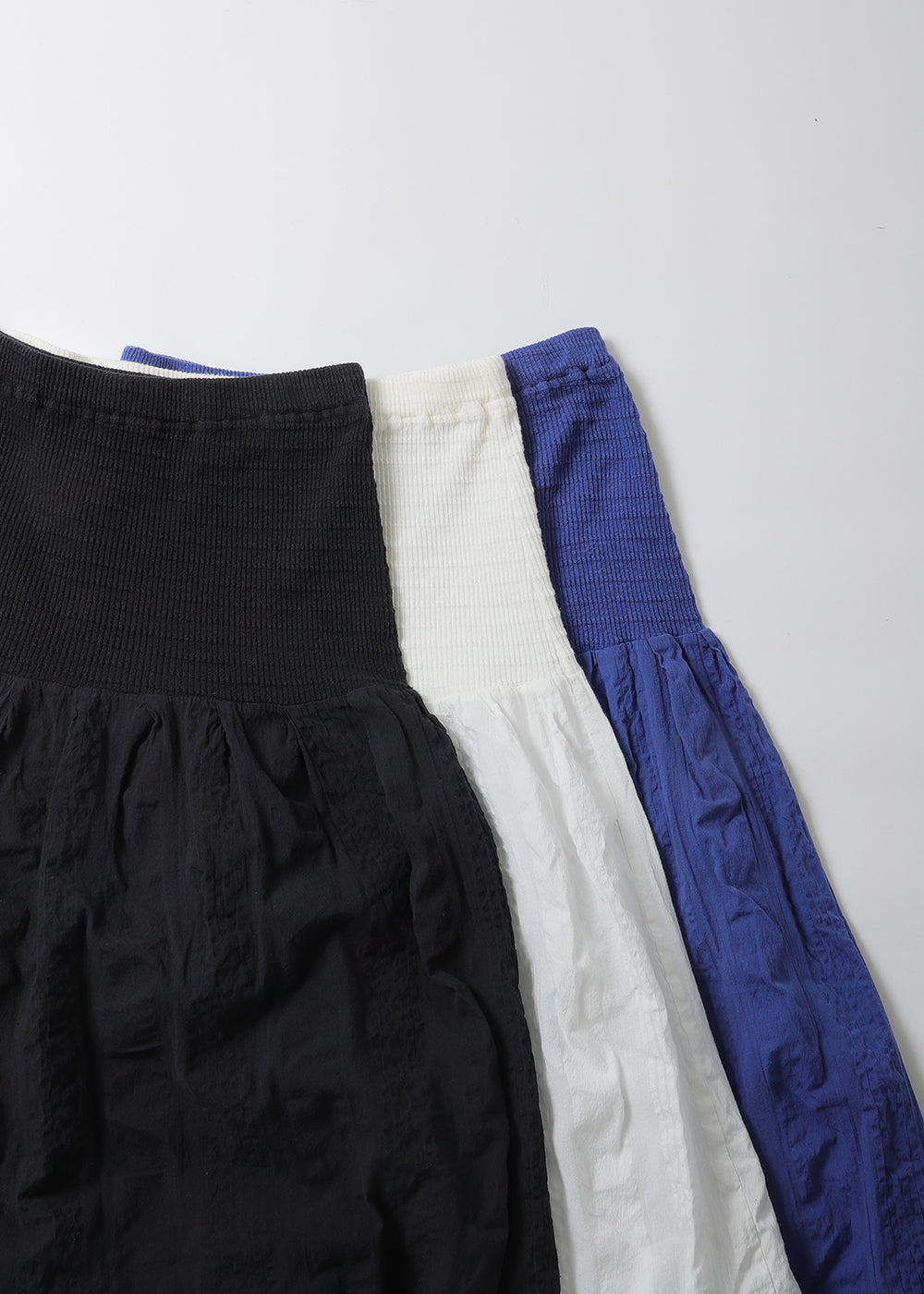 オーガニックストライプスカート