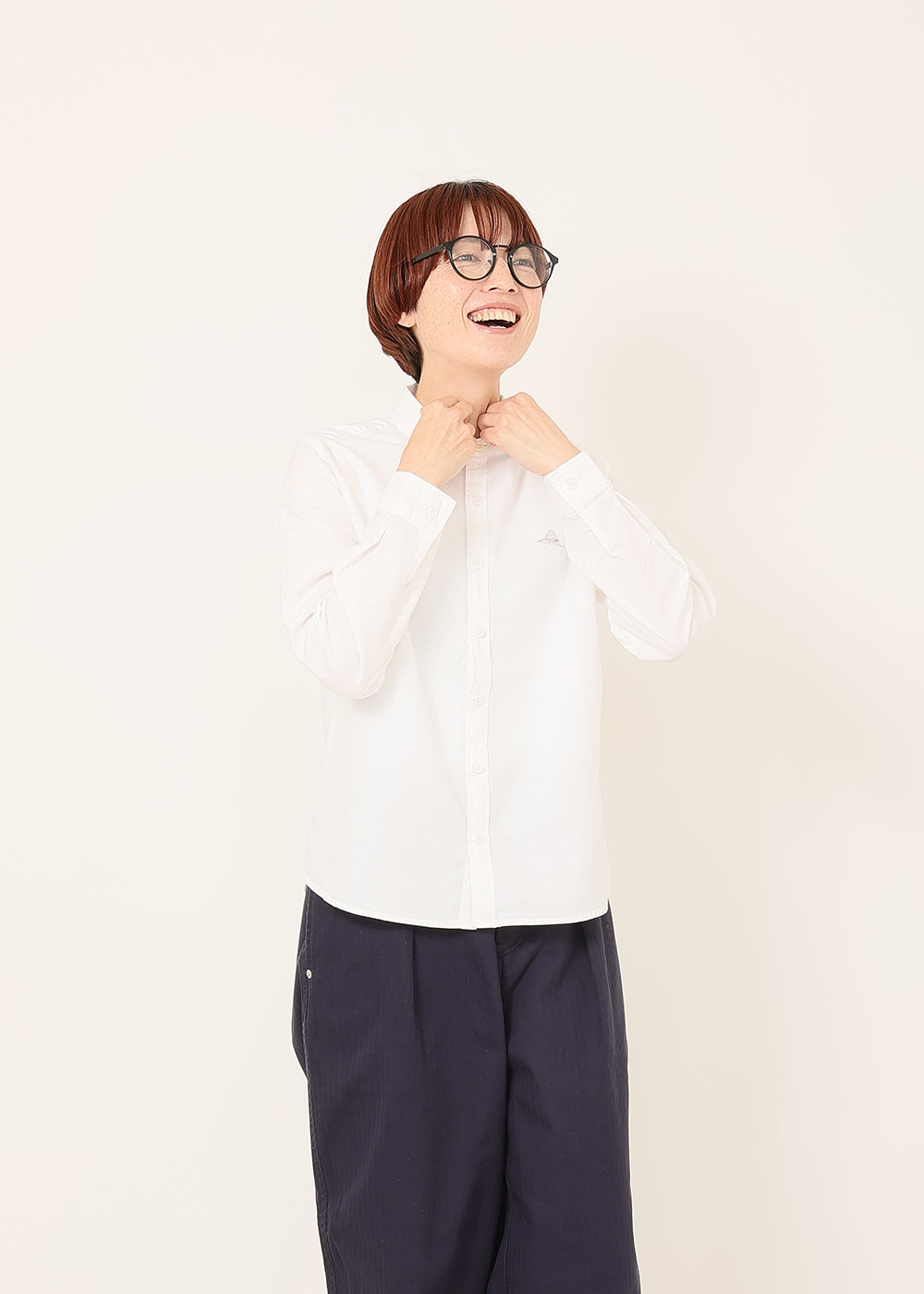 白/サイズ2　model：164cm