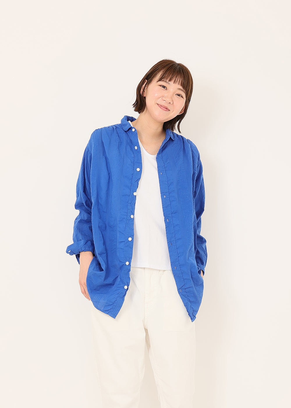 ブルー　model：170cm