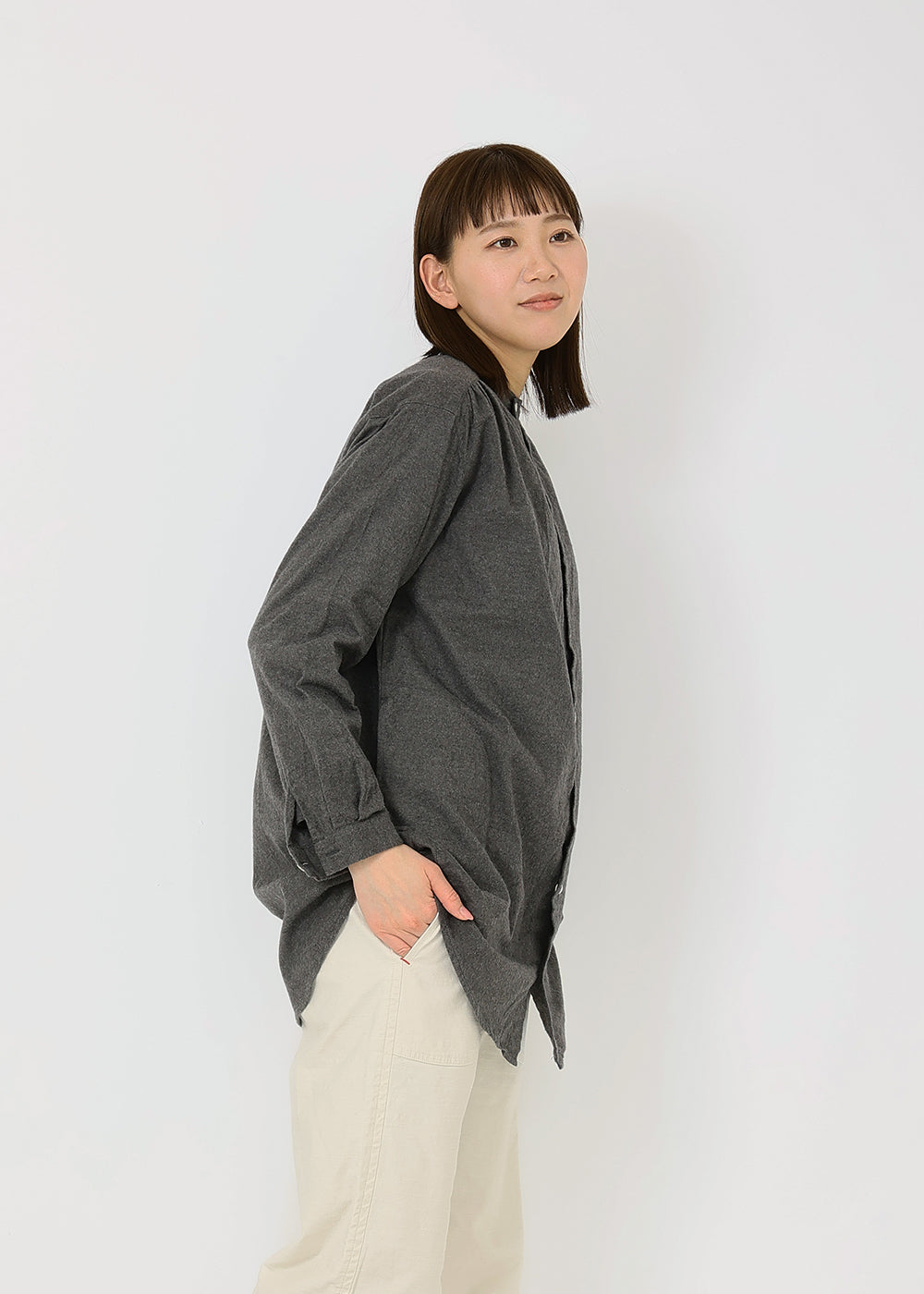 チャコール　model：170cm