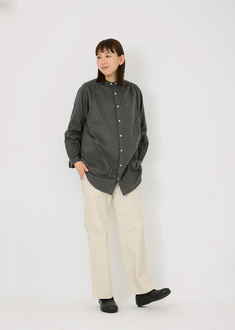 チャコール　model：170cm