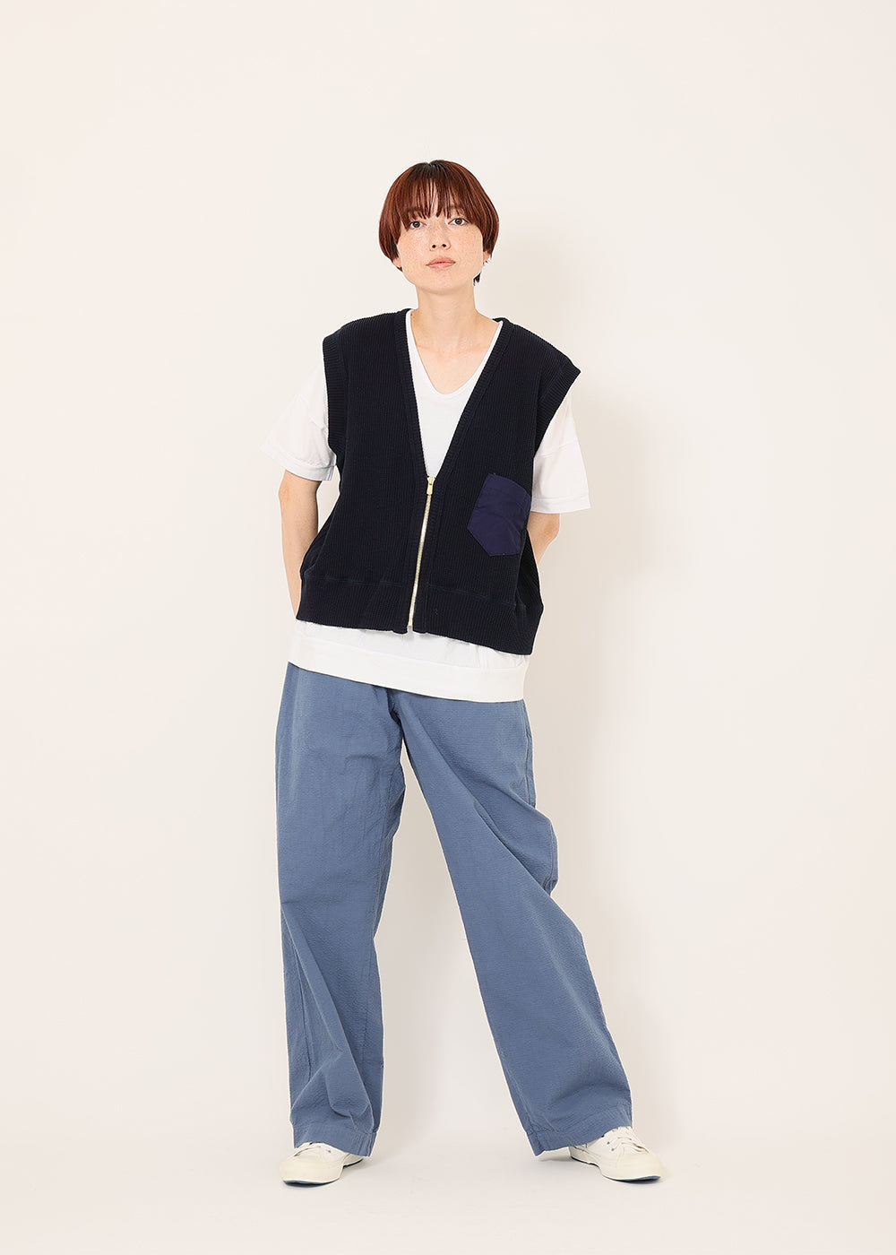 ネイビー　model：164cm