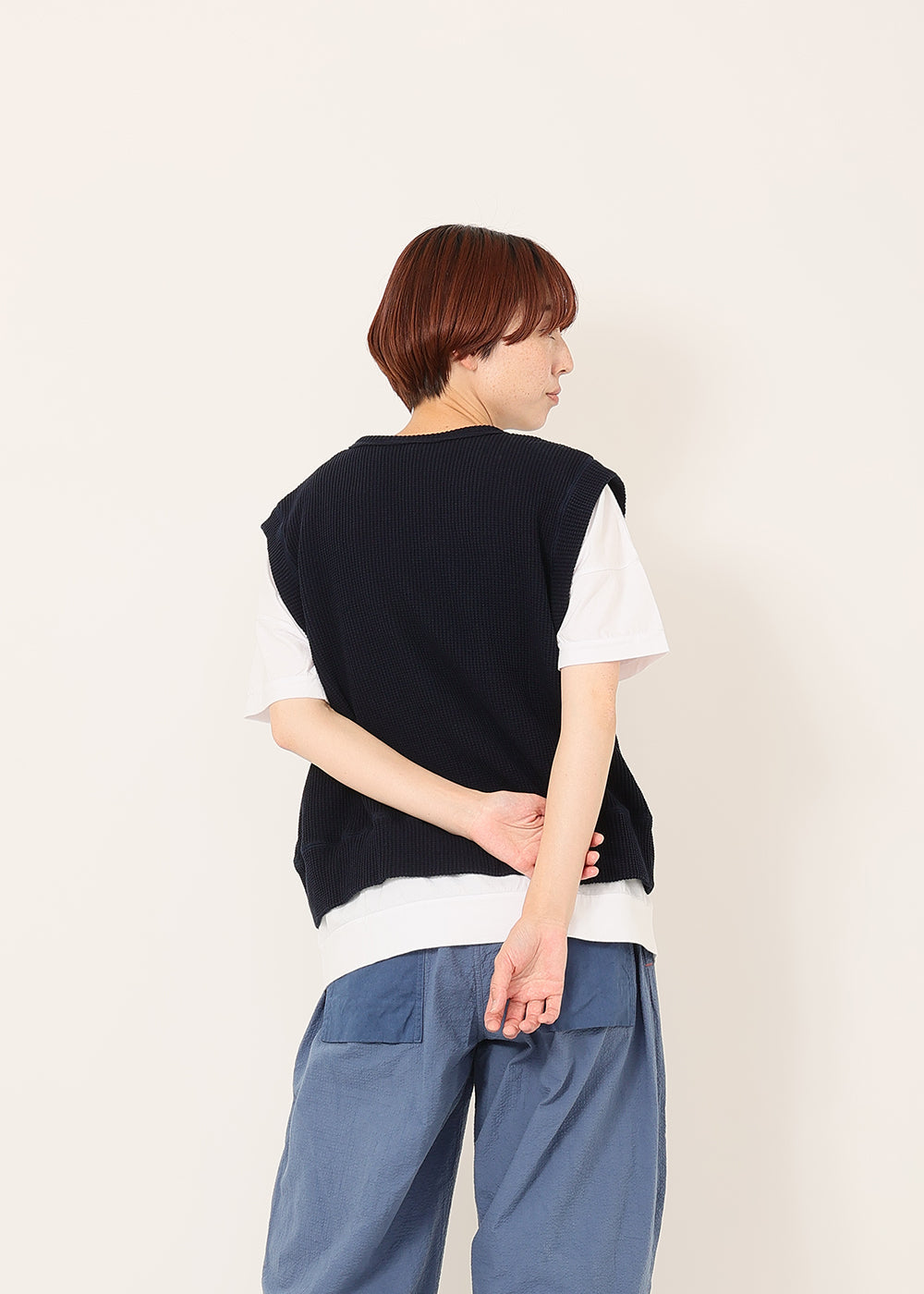ネイビー　model：164cm