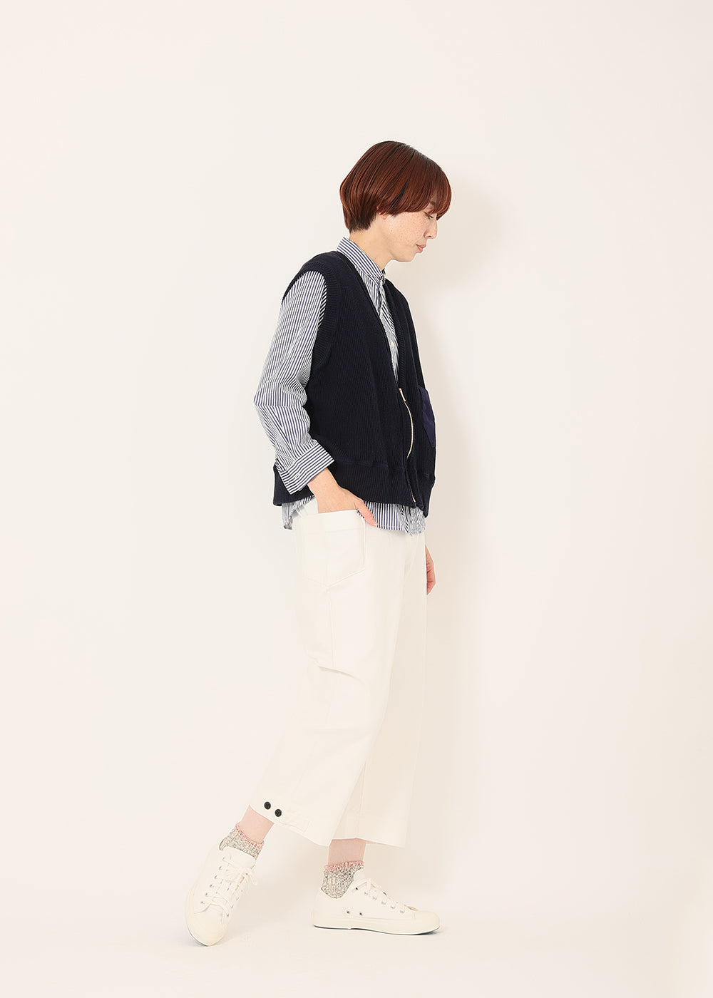 ネイビー　model：164cm