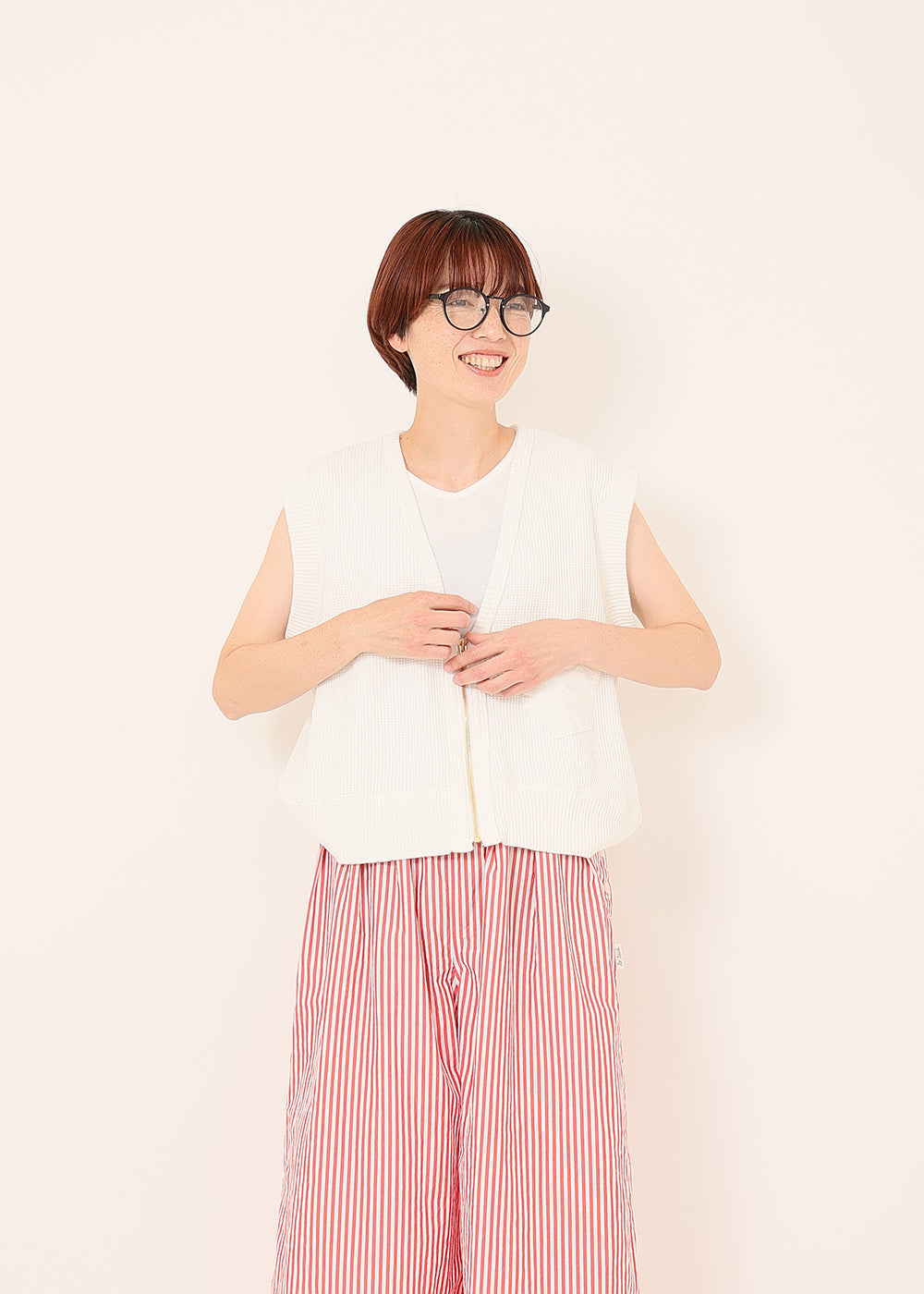 白　model：164cm