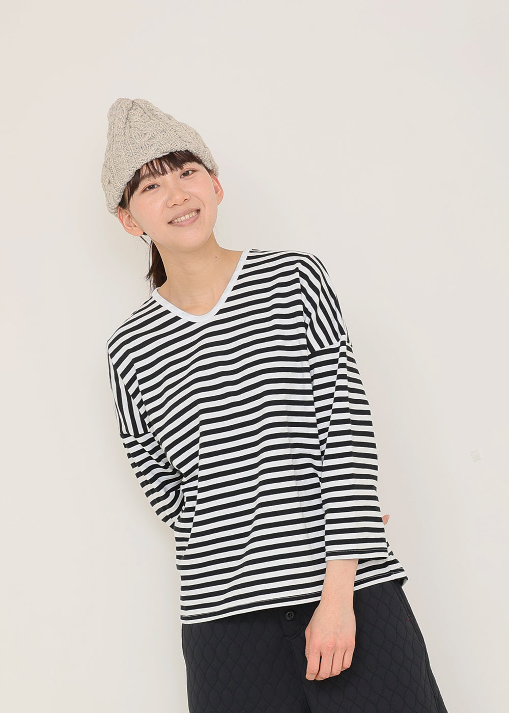 ブラックボーダー　model：170cm