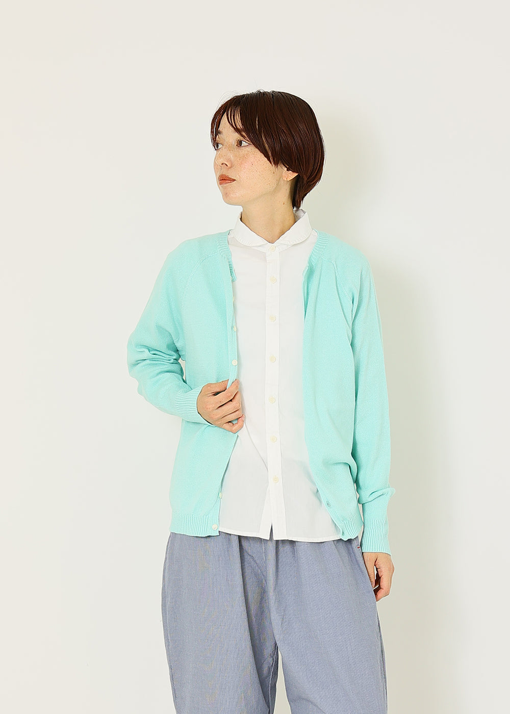 アクアグリーン　model：164cm