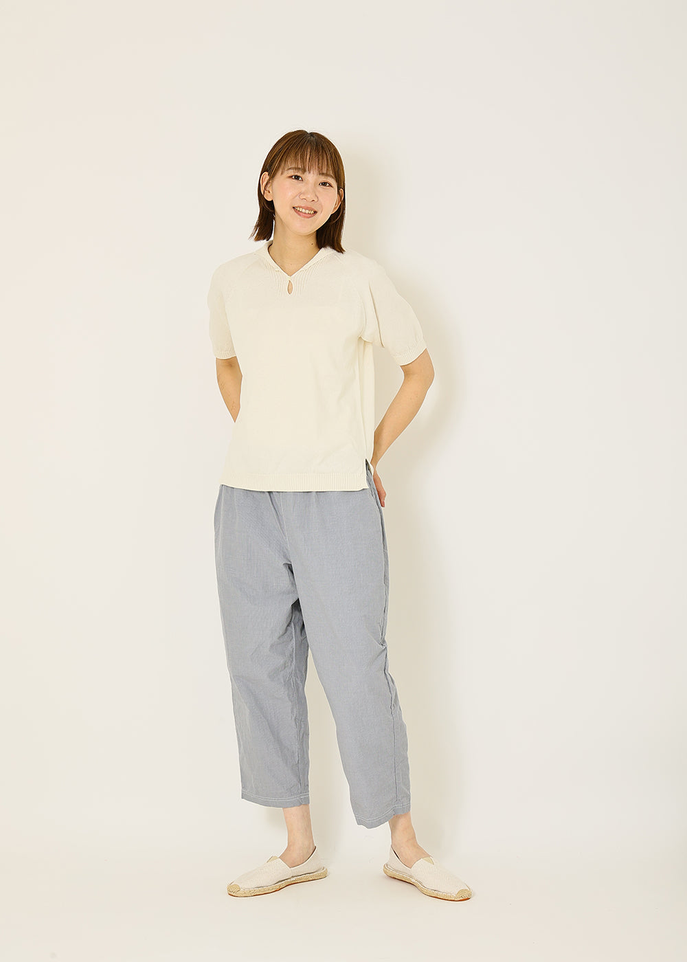 アイボリー　model：170cm