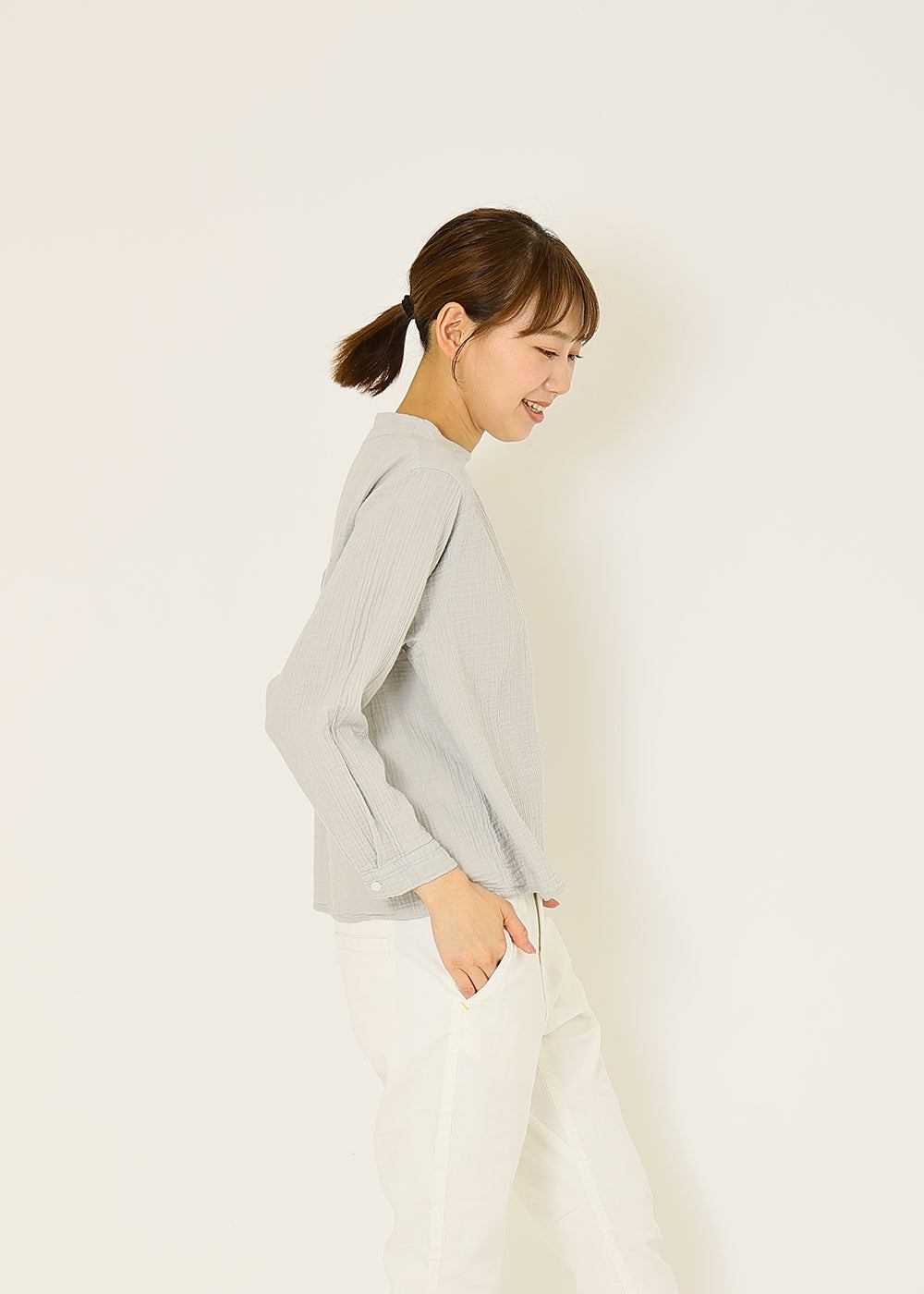グレー　model：170cm