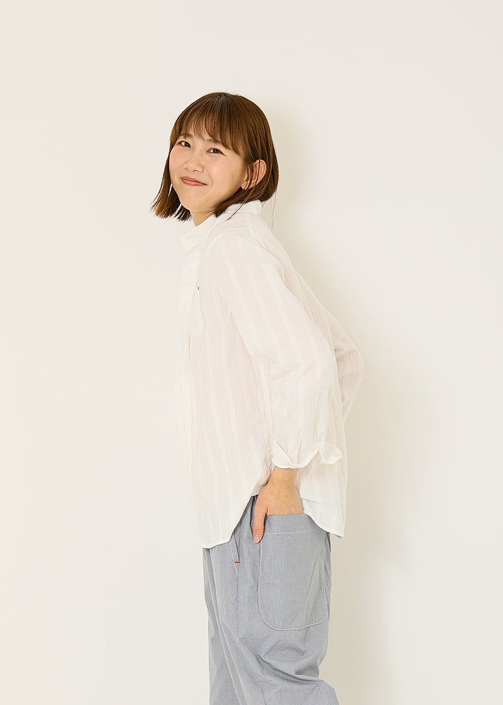 白　model：170cm