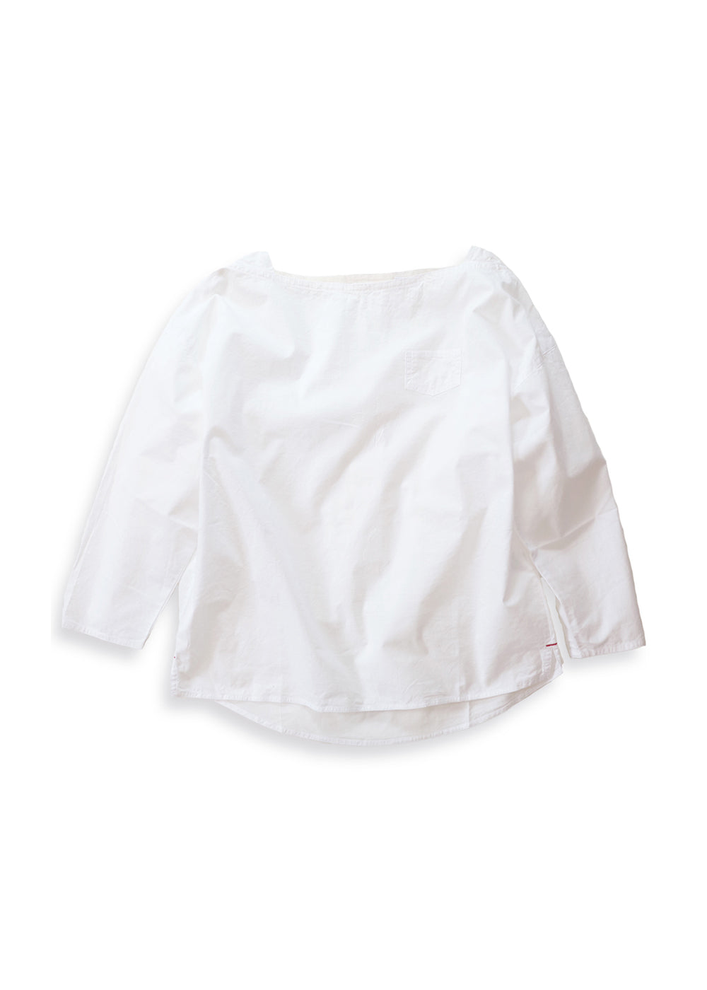 コットンクロス ボートネックP/O