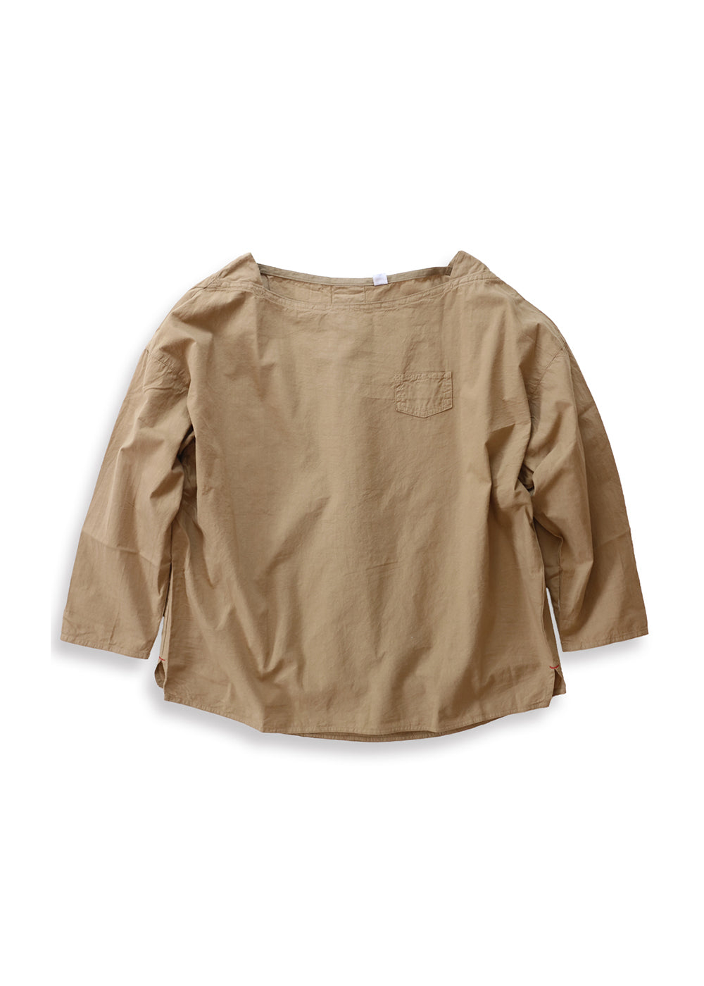 コットンクロス ボートネックP/O