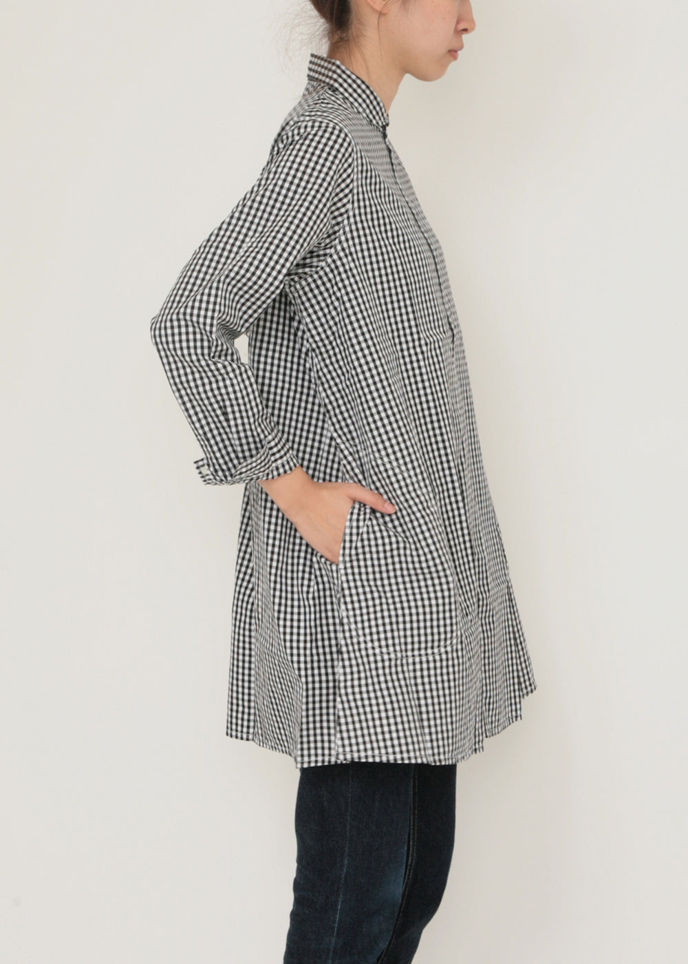 ブラックギンガム　model：164cm