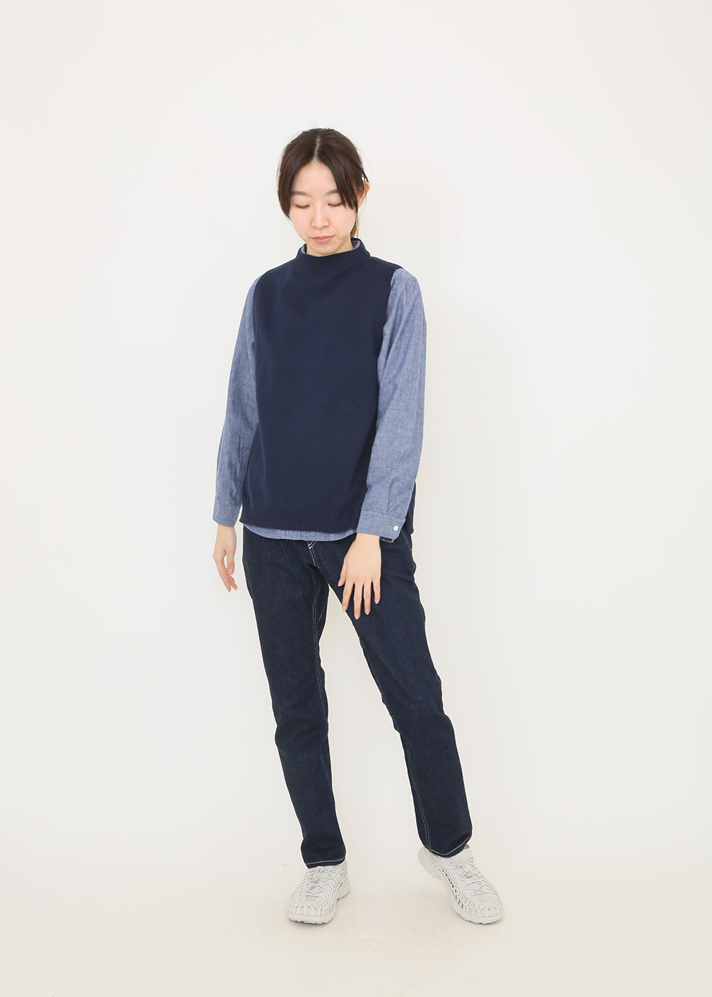 ネイビー　model：164cm