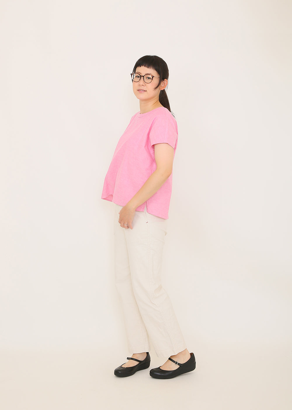 ピンク　model：162cm