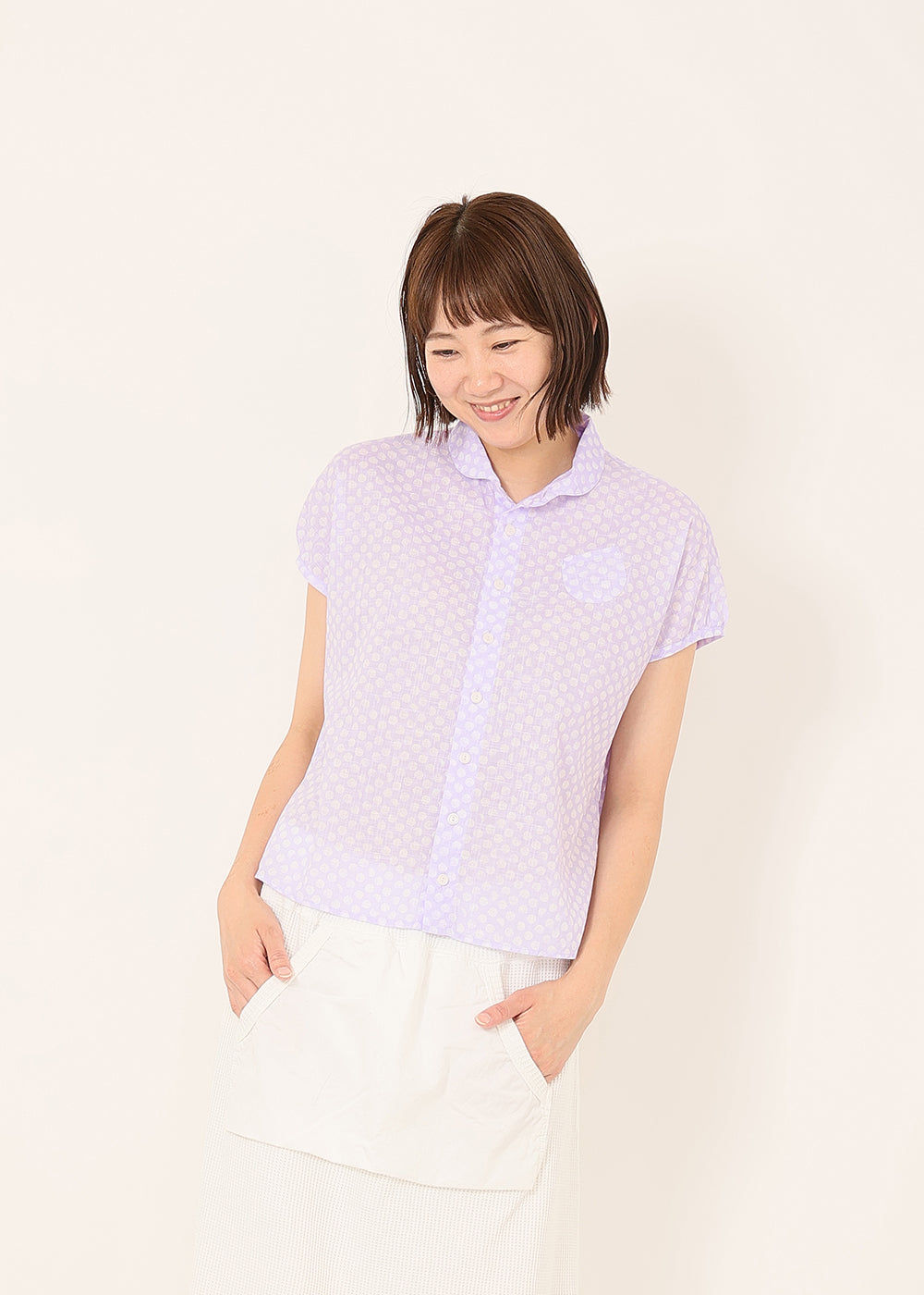ラベンダー　model：170cm