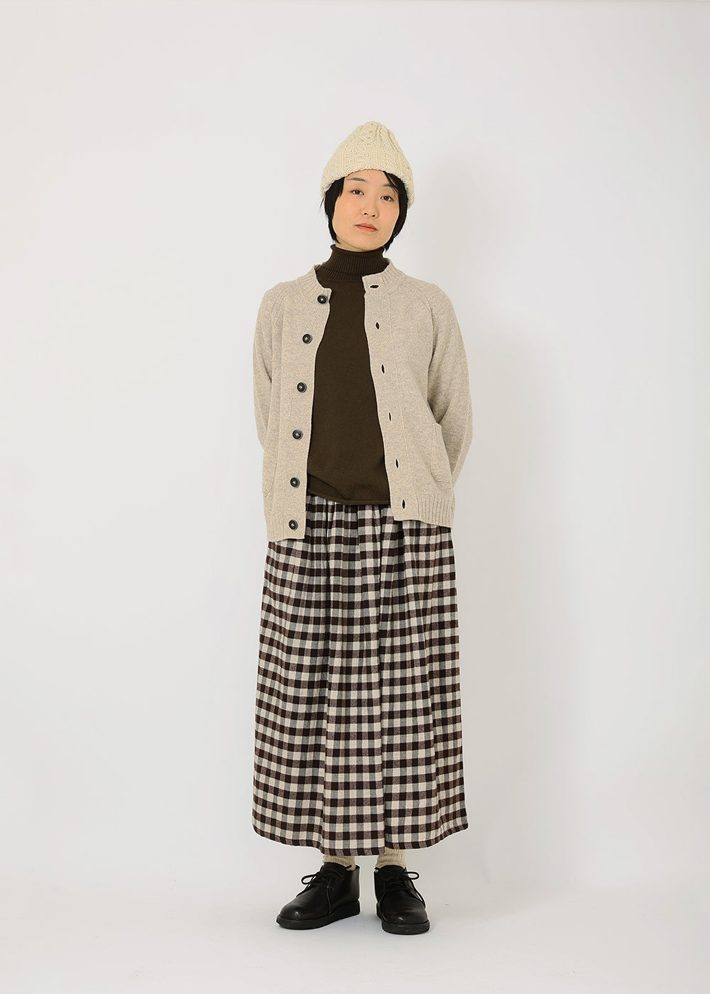 チョコギンガム　model：168cm