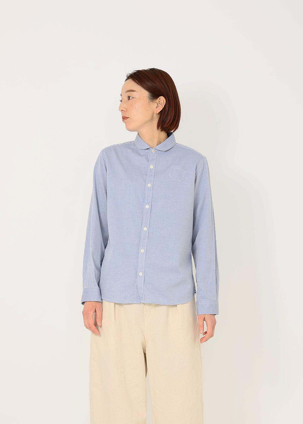 トップブルー　model：164cm